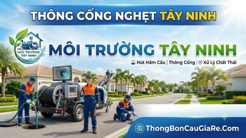 Thông Cống Nghẹt Tây Ninh