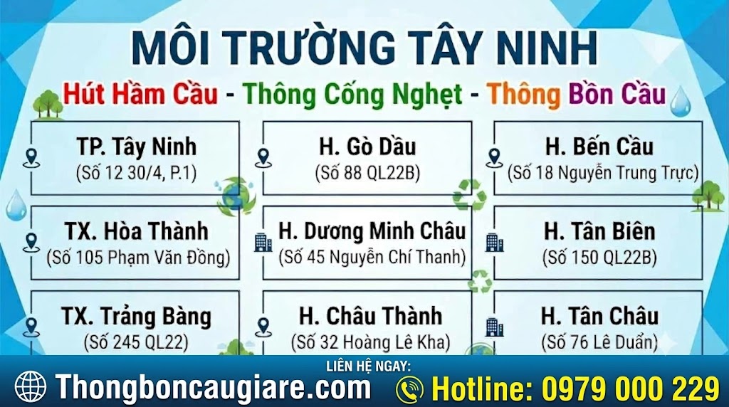 Add Liên hệ Môi Trường Tây Ninh
