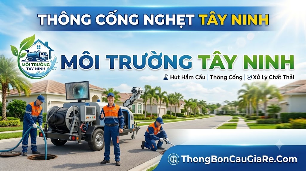 Thông Cống Nghẹt Tây Ninh